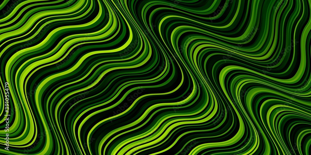Light Green, Yellow vector layout with wry lines. Light Green, Yellow vector layout with wry lines.