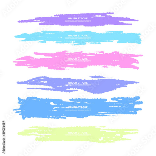 vector texture colorful ink paint stroke background