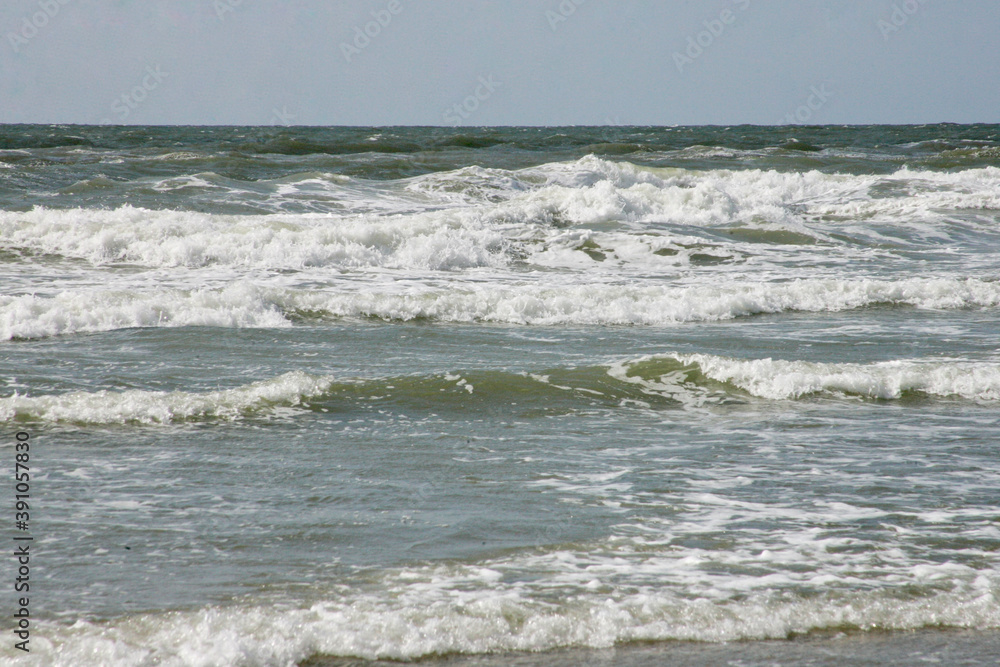waves of North Sea