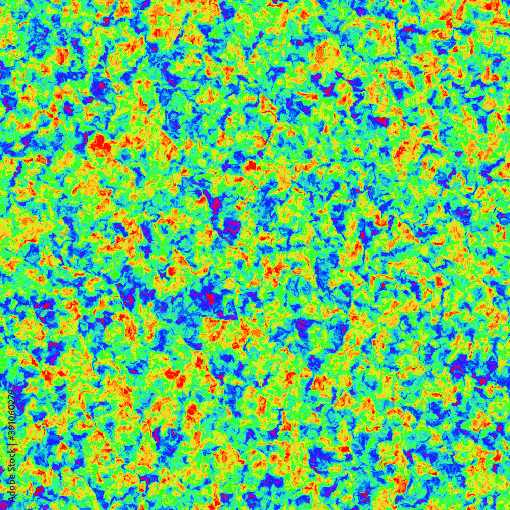 Green blue orange mosaic background with circles Green blue orange mosaic background with circles