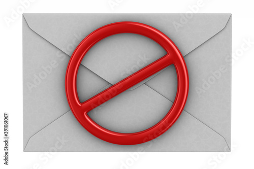 envelope and red forbidden ...