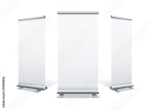 Empty pull ups banners
