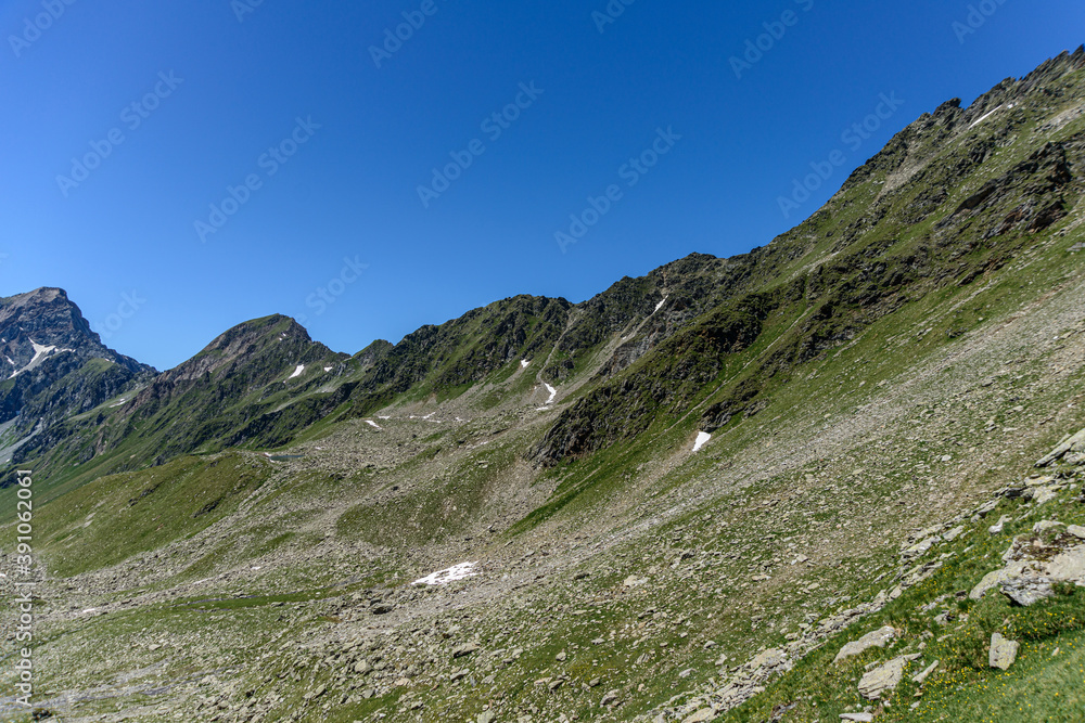 Obraz premium Wild lake Southtirol Italia Val pusteria