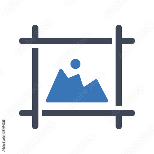 Image crop icon