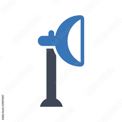 Spotlight reflector icon