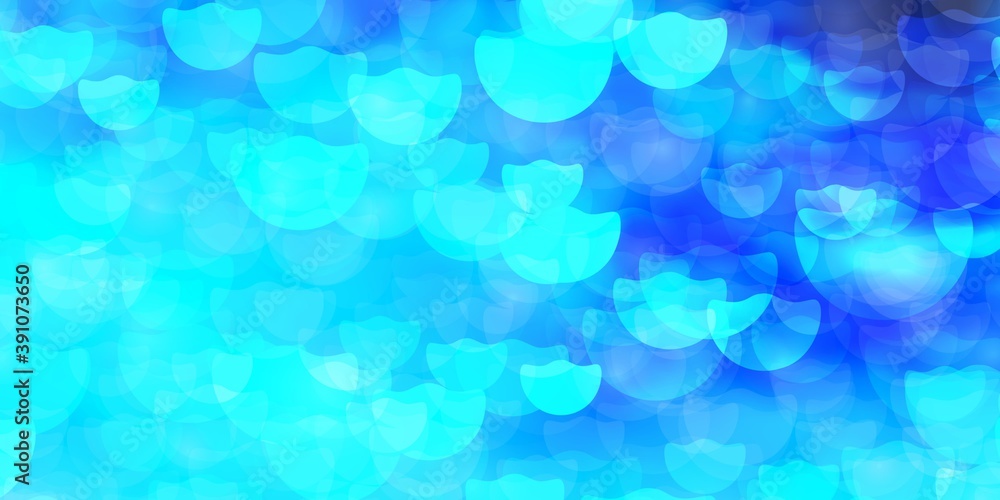 Light Pink, Blue vector template with circles. Light Pink, Blue vector template with circles.