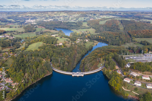 FRA - HYDROELECTRIC DAM OF SAINT ÉTIENNE CANTALES