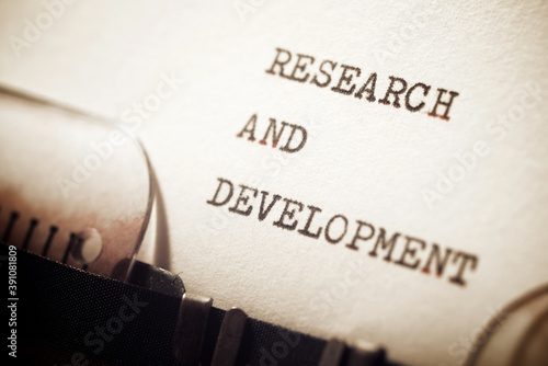Research and development phrase