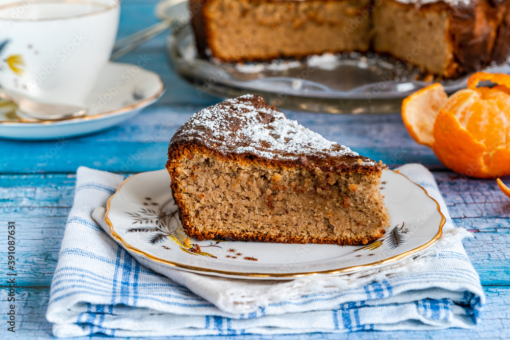 Spiced orange and almond cake Spiced orange and almond cake