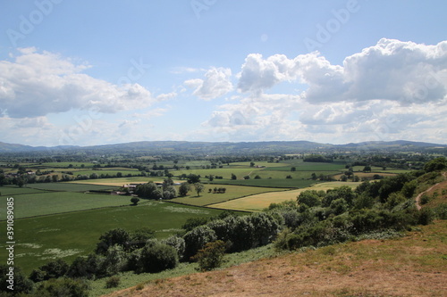 The Shropshire Countryside from Lyth Hill near Shrewsbury photo