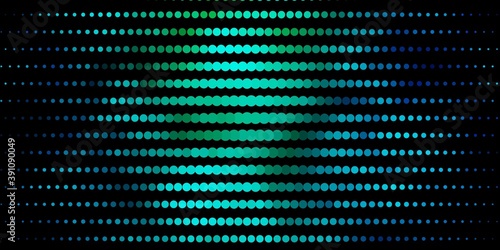 Light Blue, Green vector texture with circles.