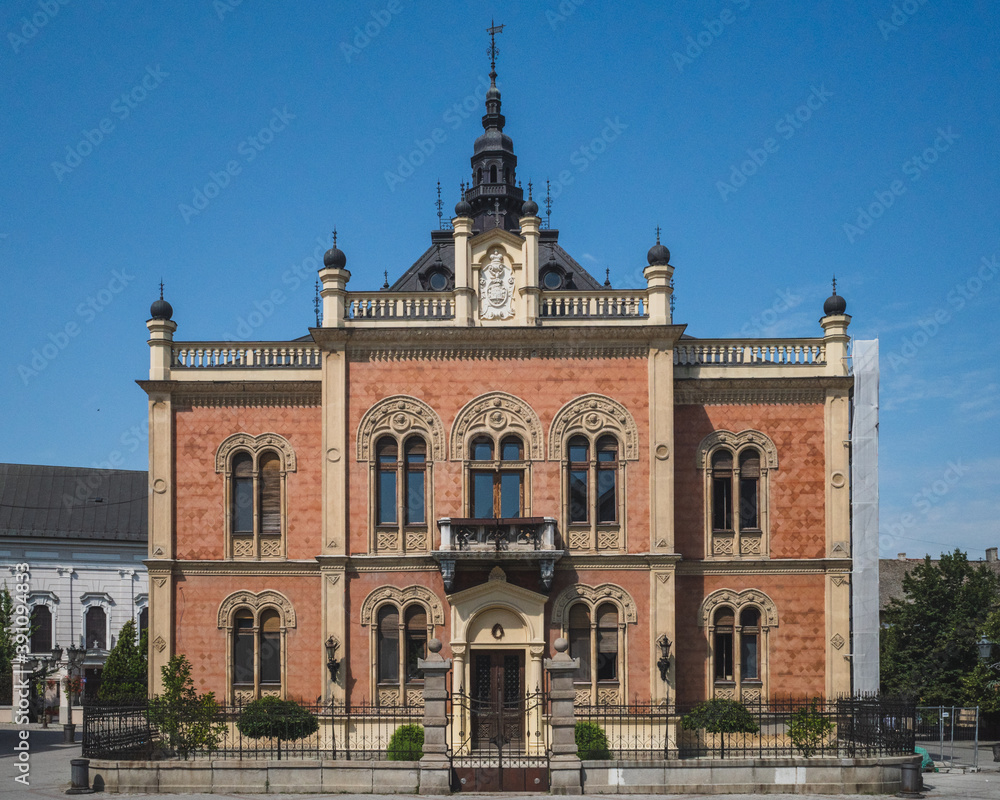 Bishop's Palace in city centre of Novi Sad, Serbia