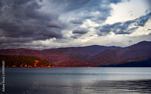Hayden Lake in the Fall