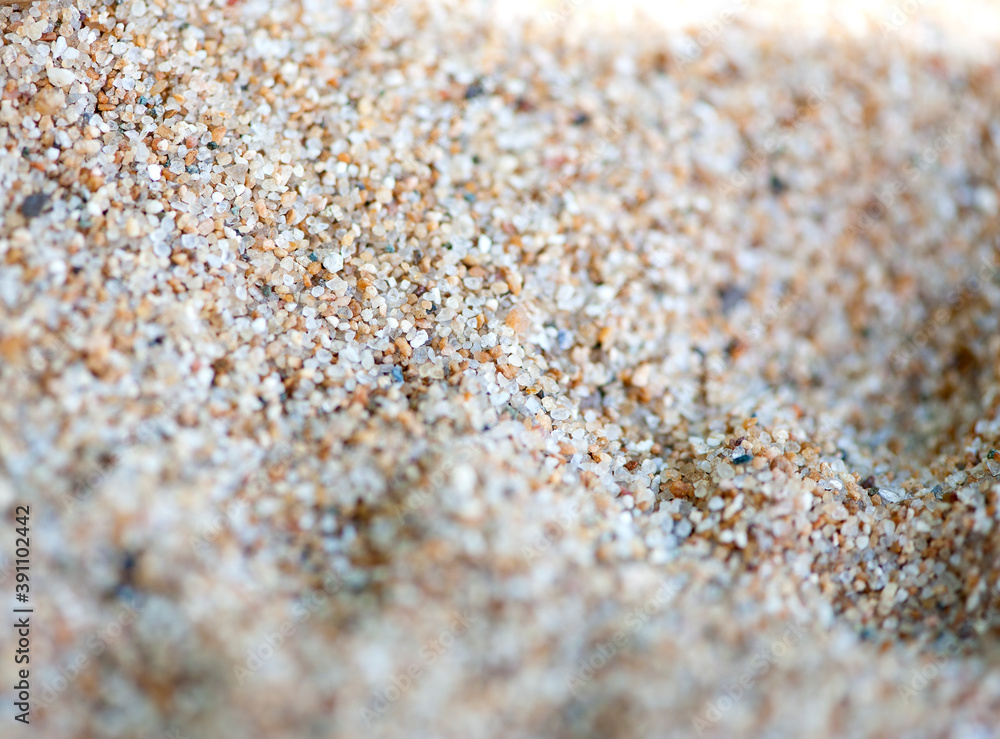 river sand close up, macro. Natural background, sand texture river sand close up, macro. Natural background, sand texture