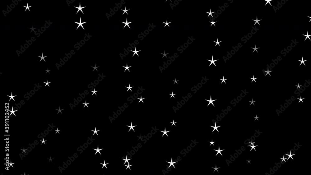 Amazing night view with twinkling stars 4k UHD Amazing night view with twinkling stars 4k UHD