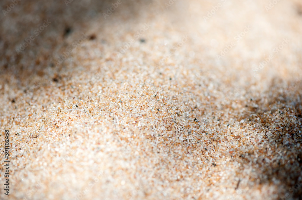 river sand close up, macro. Natural background, sand texture river sand close up, macro. Natural background, sand texture