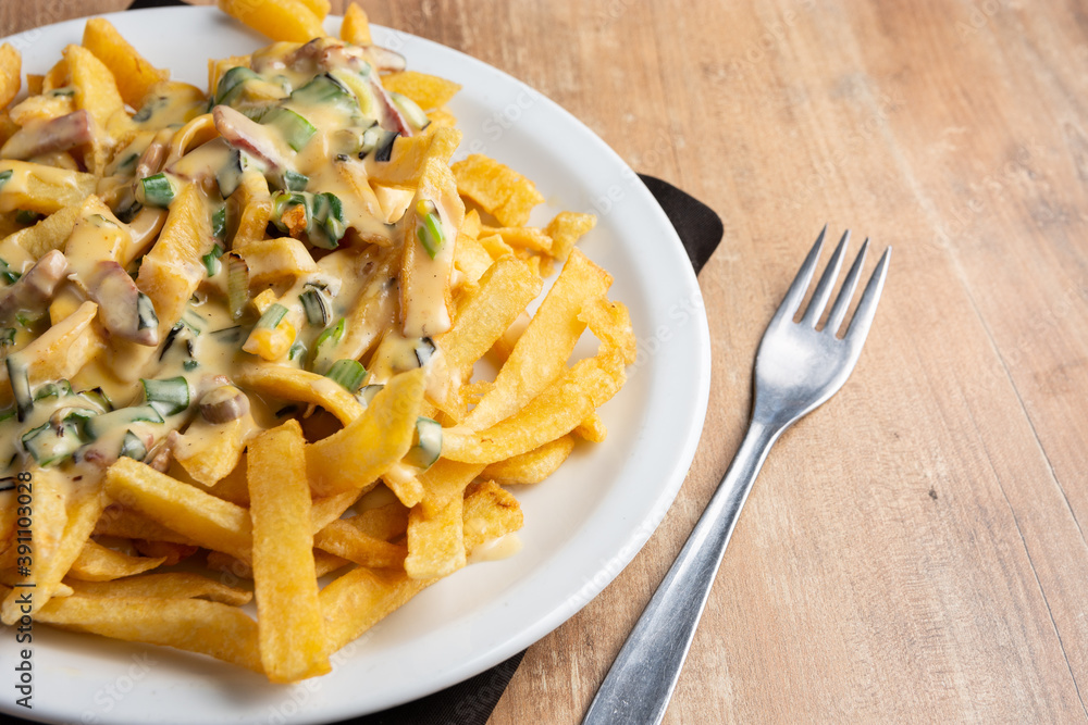 papas con queso papas con queso