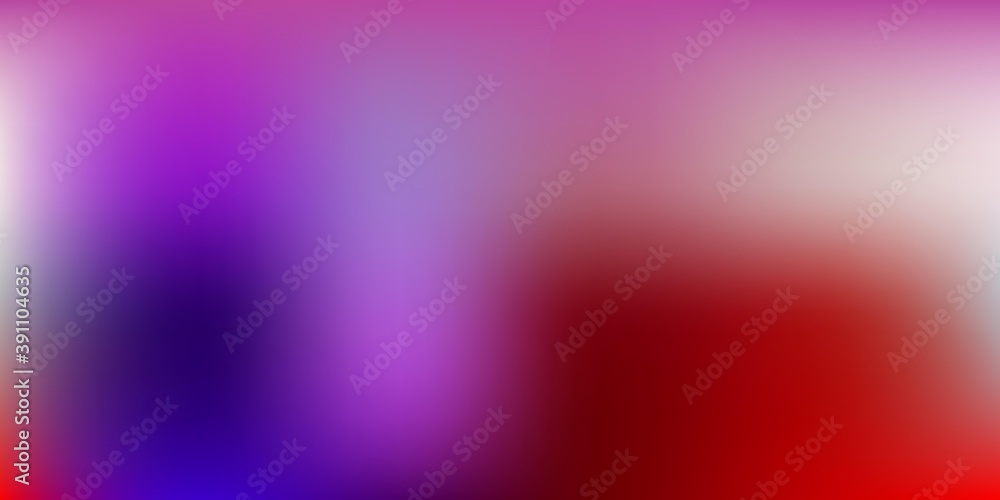 Fototapeta premium Dark Pink, Yellow vector abstract blur pattern.