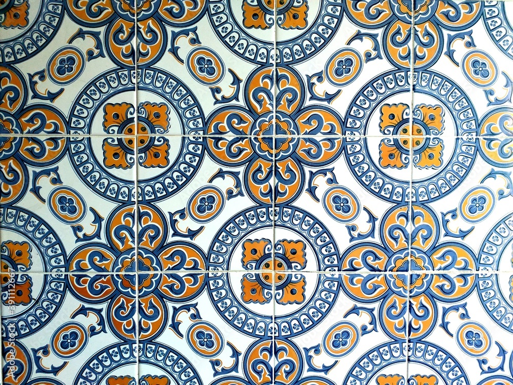 Portuguese wall tile