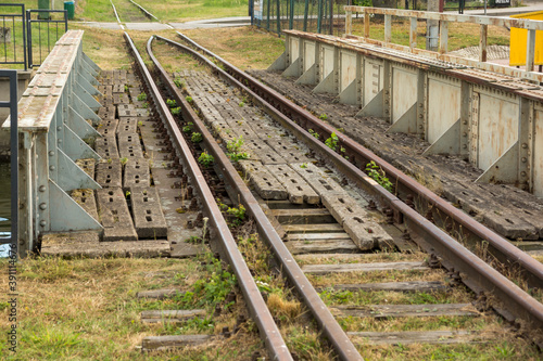 old railroad tracks