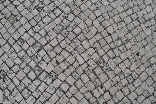 Canvastavla Portuguese cobblestone