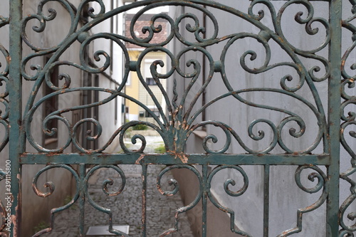 Old iron gate