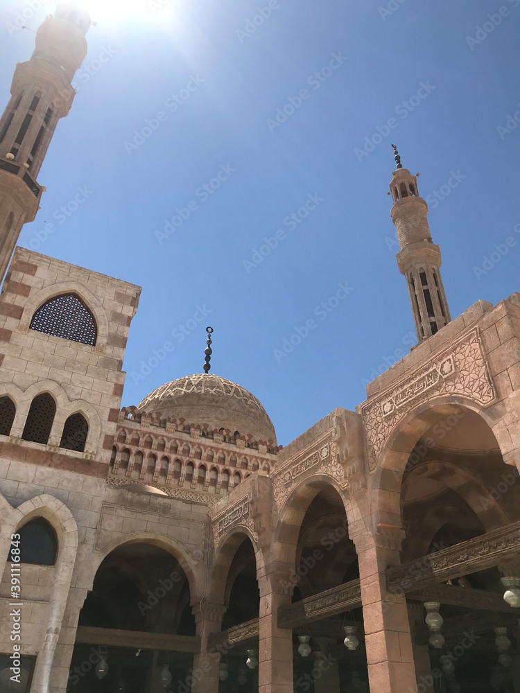 Obraz premium view of the hagia sophia