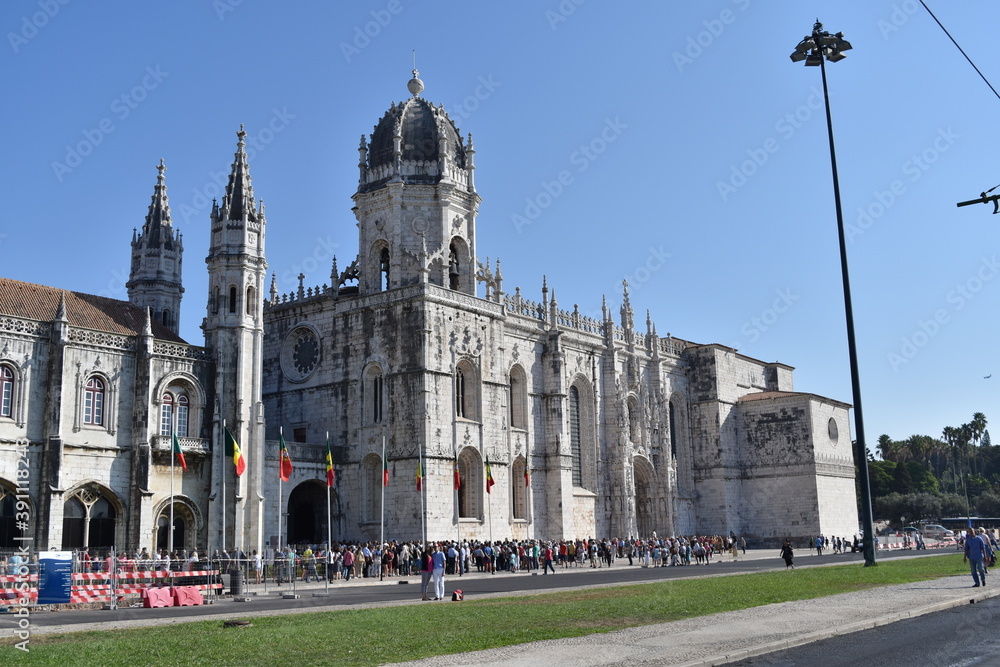 Fototapeta premium Jerónimos monastery, Lisbon, Portugal