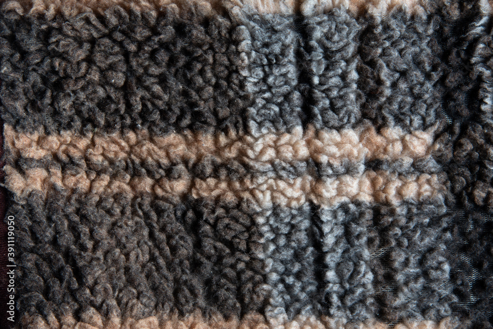Brown sheep fur natural sheepskin background texture Brown sheep fur natural sheepskin background texture