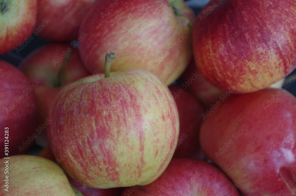 pile of red apples close up fresh fruits background pile of red apples close up fresh fruits background