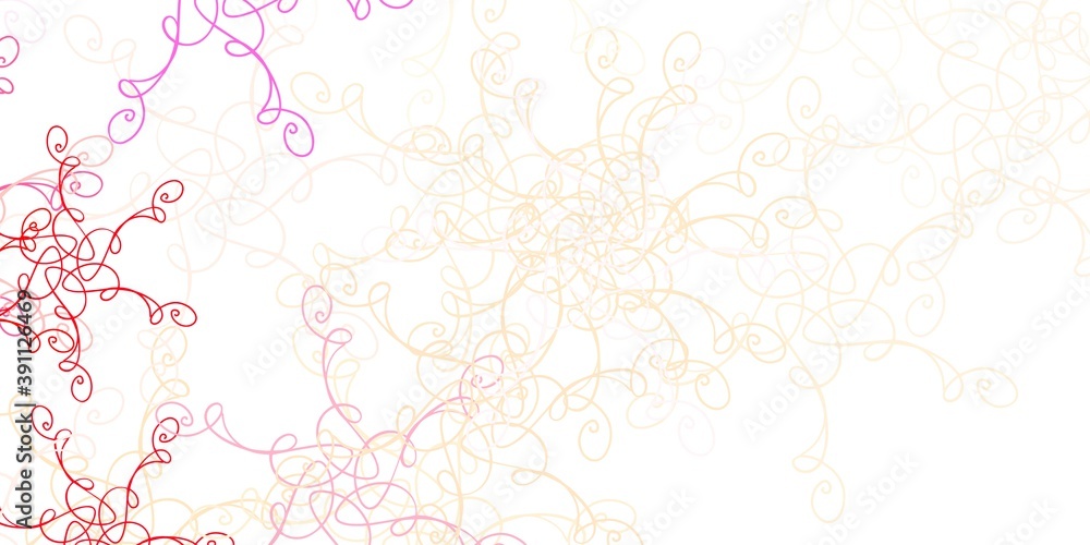 Light Pink vector background with bent lines. Light Pink vector background with bent lines.