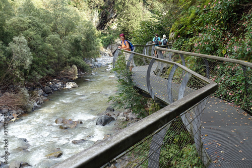 Wanderung auf dem Schluchtenweg Passeiertal