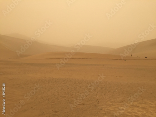 sand dunes in the desert