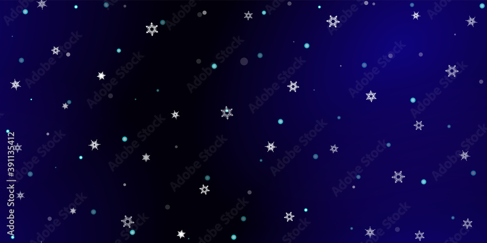 Falling Snowflakes seamless pattern flying snow Falling Snowflakes seamless pattern flying snow