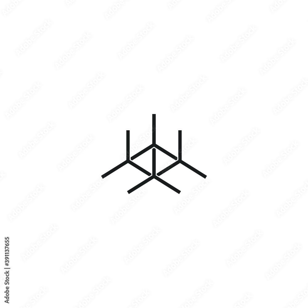 weaving icon textile symbol logo template design element weaving icon textile symbol logo template design element