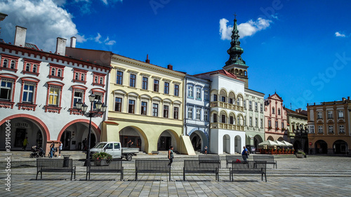 Novy Jicin is a town in the Moravian-Silesian Region of the Czech Republic photo