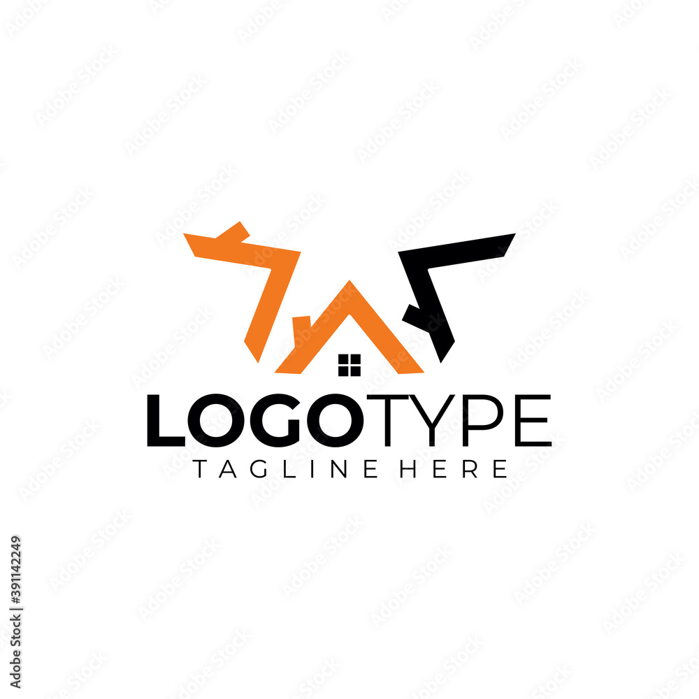 house building logo icon vector isolated house building logo icon vector isolated