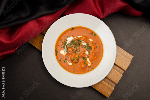 Paneer butter masala photo