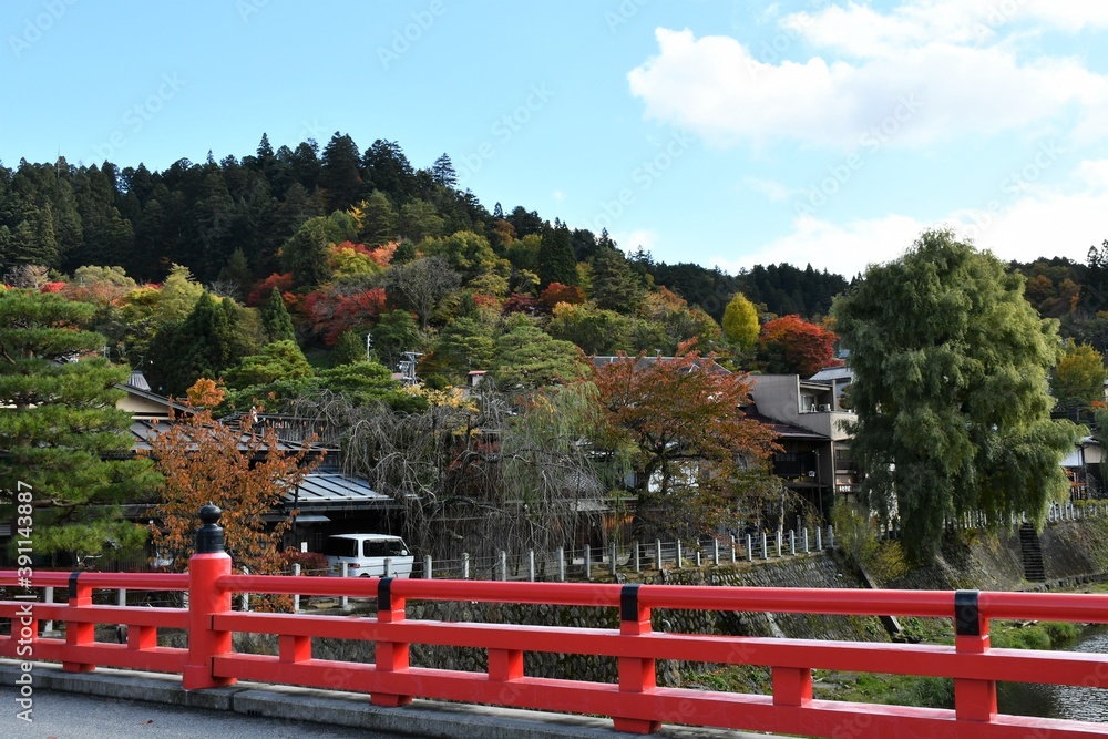 飛騨高山の秋　(HIDA TAKAYAMA）