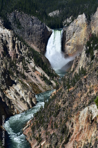 waterfall in yosemite