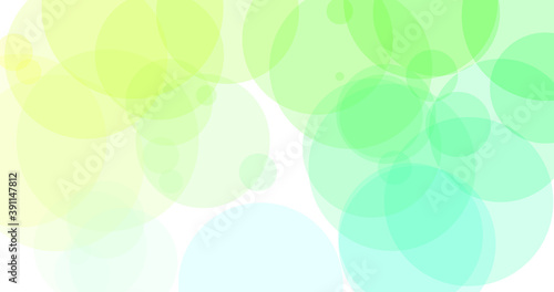 Colorful background in circles, perfect for slides creation
