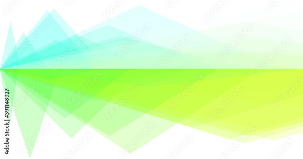 Colorful background in reflection and horizon, perfect for slides creation