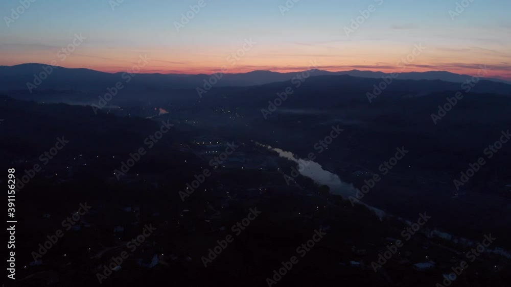 Circular shot of the Valley of Zavidovici at sunset - the place of the magical bosnian stone spheres. Circular shot of the Valley of Zavidovici at sunset - the place of the magical bosnian stone spheres.