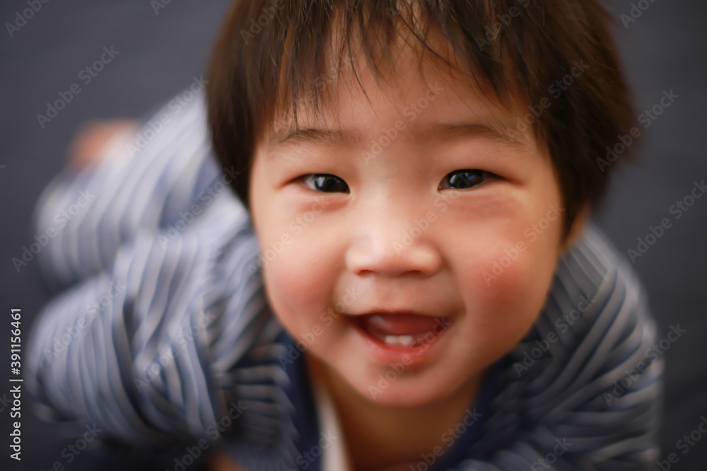 笑顔の男の子 笑顔の男の子
