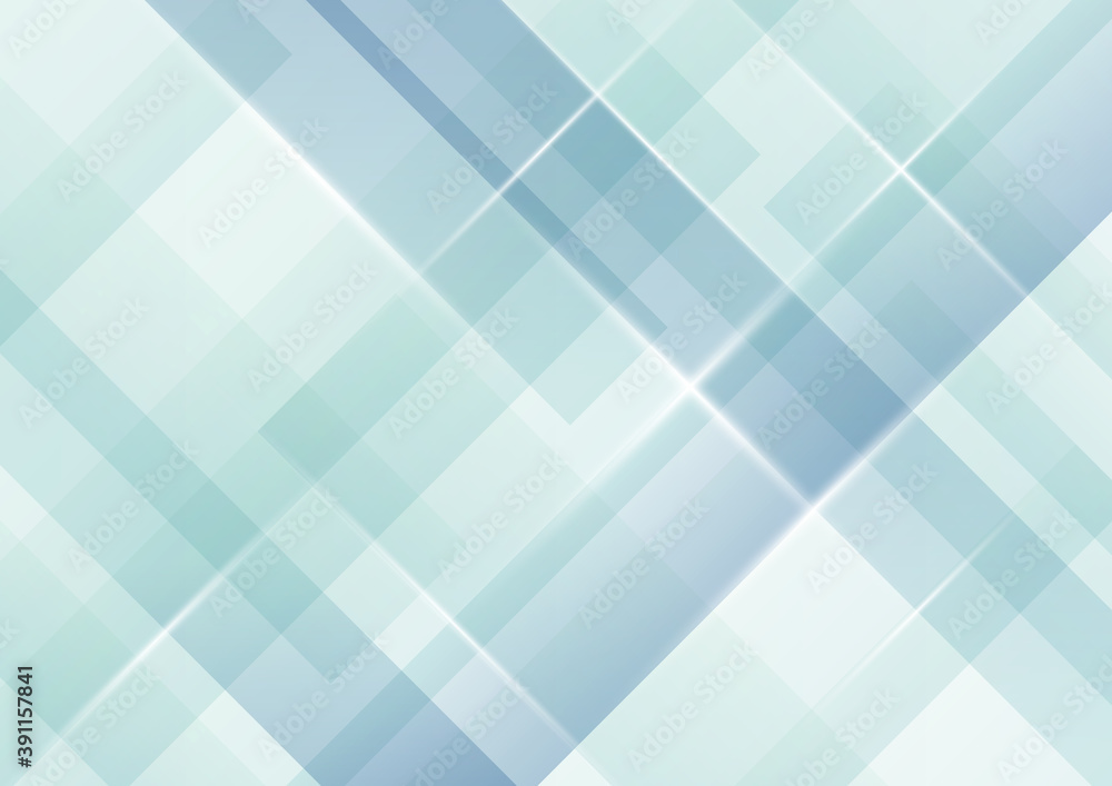 Abstract light blue stripes diagonal overlapping pattern background Abstract light blue stripes diagonal overlapping pattern background
