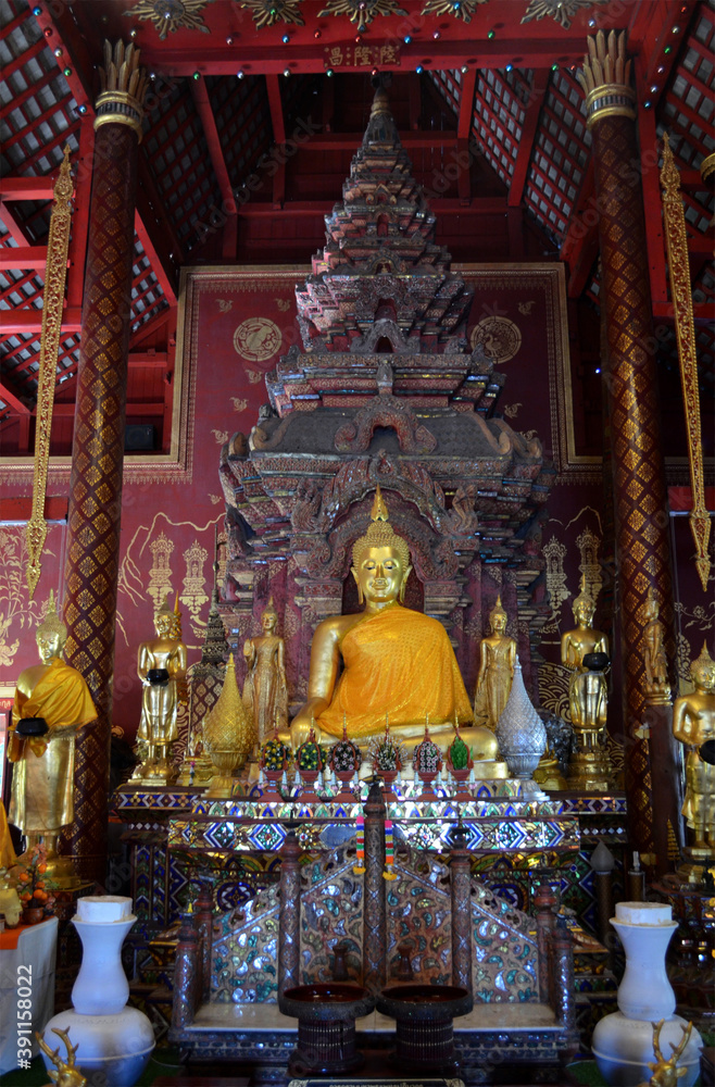 Chiang Mai, Thailand - Wat Chiang Man Shrine