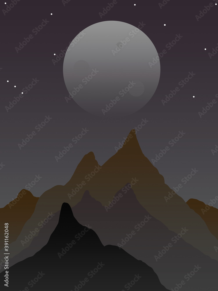 Una noche en las montañas Una noche en las montañas