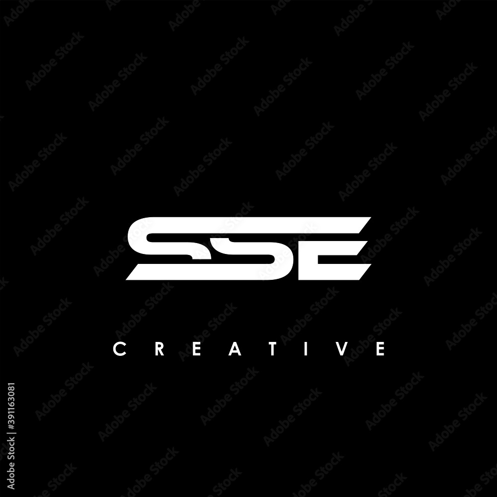 SSE Letter Initial Logo Design Template Vector Illustration SSE Letter Initial Logo Design Template Vector Illustration