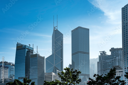 Hong Kong's modern urban architectural landscape