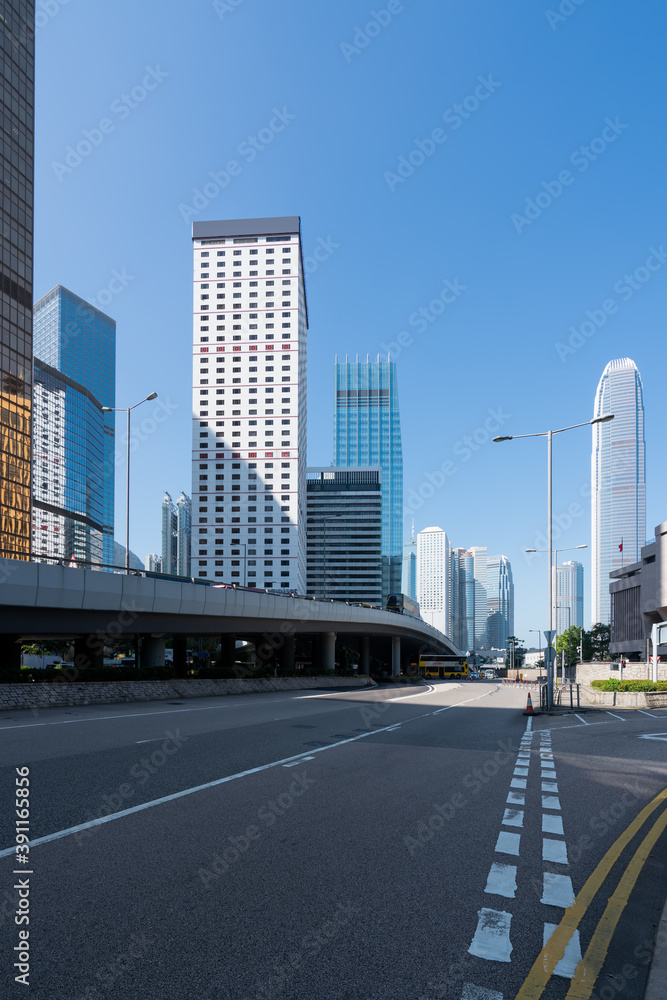 Hong Kong's modern urban architectural landscape